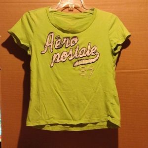 Aeropostale ladies xl Tshirt green